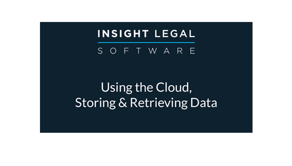 Cloud, Storing, Retrieving Data